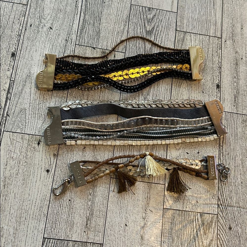 Victoria Emerson 3 bracelet bundle